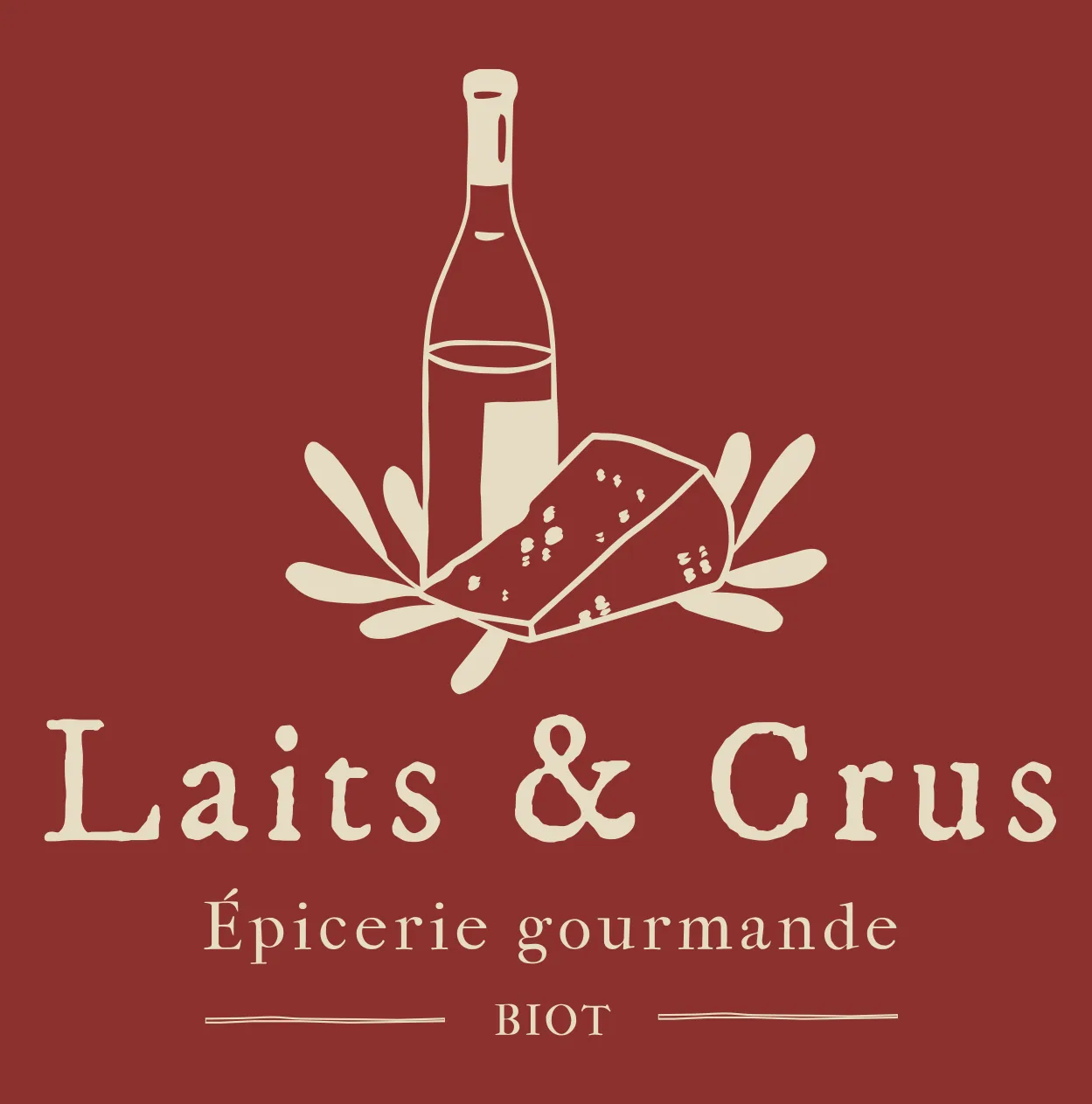 Laits & Crus, épicerie gourmande à Biot